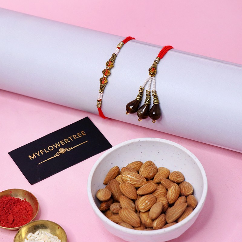 Enchanting Lumba set with Almonds