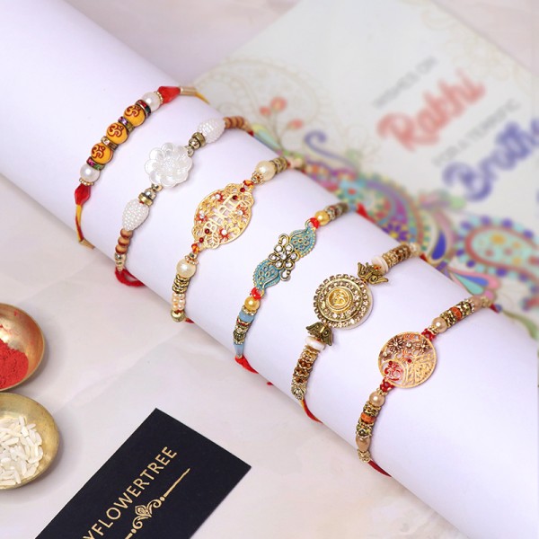 Cheerful Rakhi Combo Packs