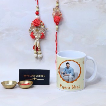 Lovely Mug With Rakhi Combo