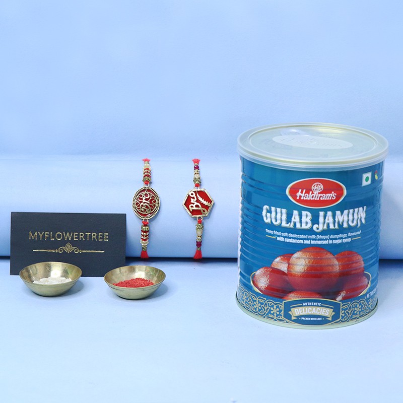 Adorable Designer Rakhi With Sweet