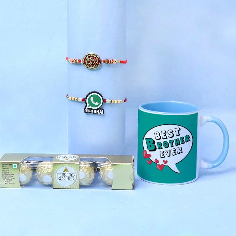 Classic Coffeemugs N Rakhi sets