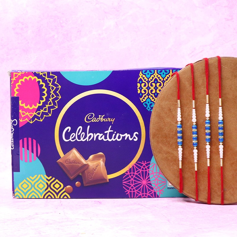 4 Pearl Rakhis N Cadbury Celebrations
