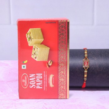 Bhai Rakhi with Soan Papdi 250 Gm