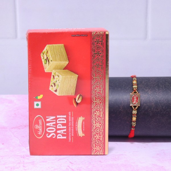 Bhai Rakhi with Soan Papdi 250 Gm