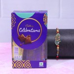 Diamond Rakhi with Cadbury Celebration