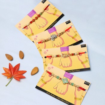 Festival Quartet Set of 4 Rakhis