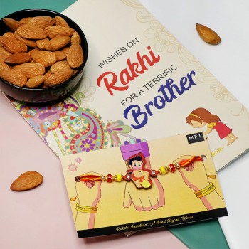 Hanuman Rakhi Greeting Combo