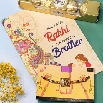 Traditional Touch Rakhi Ensemble