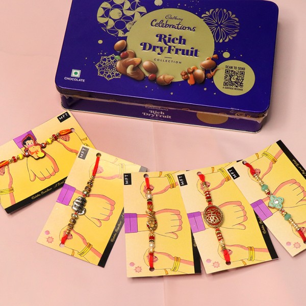 Charming Rakhi Affection Pack