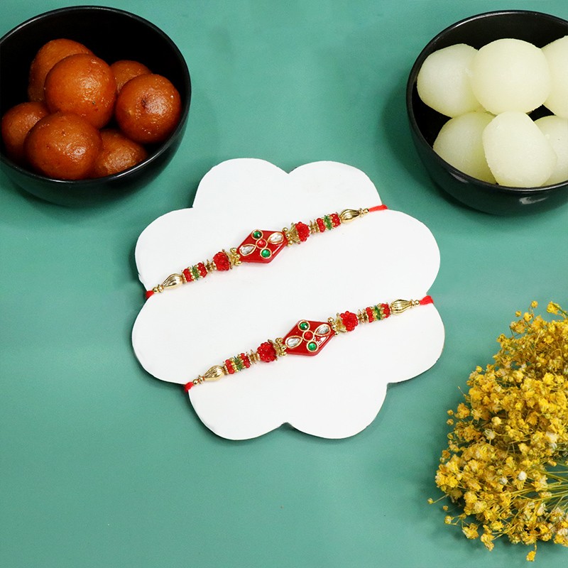 Rasgulla N Pearl Rakhi