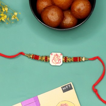 Amazing Rakhi With Gulab Jamun