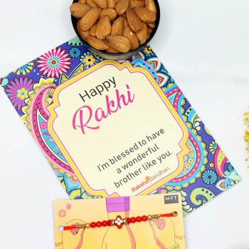 Pearl Rakhi N Dry Fruits Delight