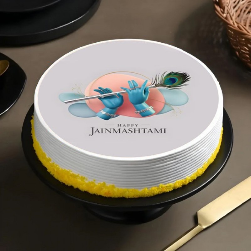 Janmashtami Theme Cake