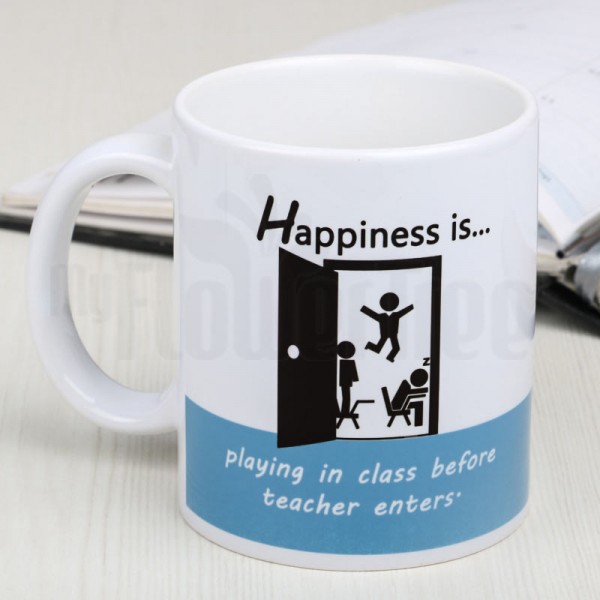 Printed Coffee Mug for Teacher