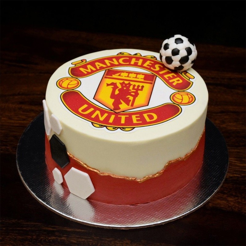 2 Kg Football Theme Chocolate Fondant Cake