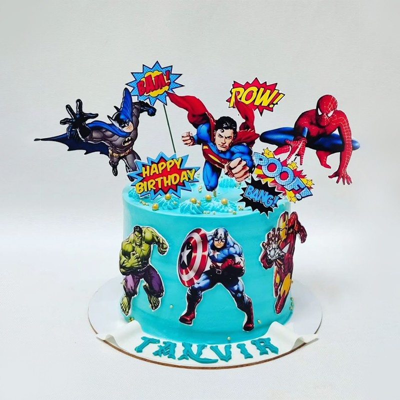 Awesome Avengers Cake