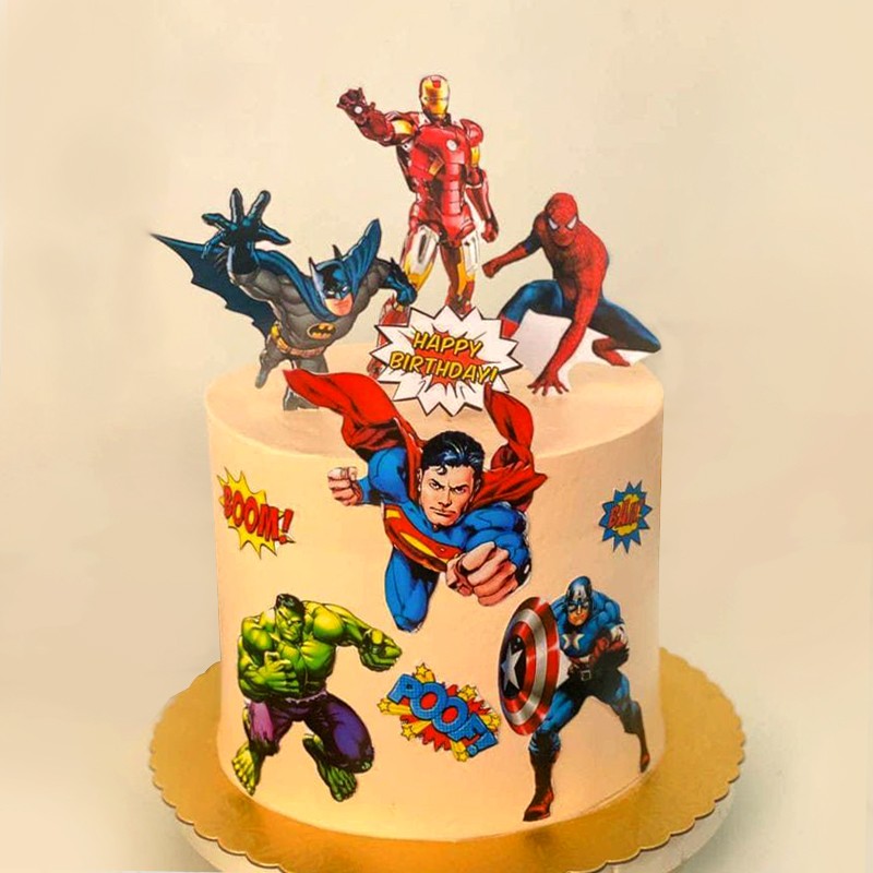 Mighty Avengers Cake
