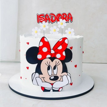 Minnie Mouse Chocolate Cake