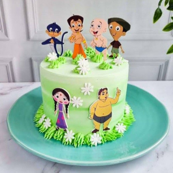 Wondrous Chhota Bheem Cake
