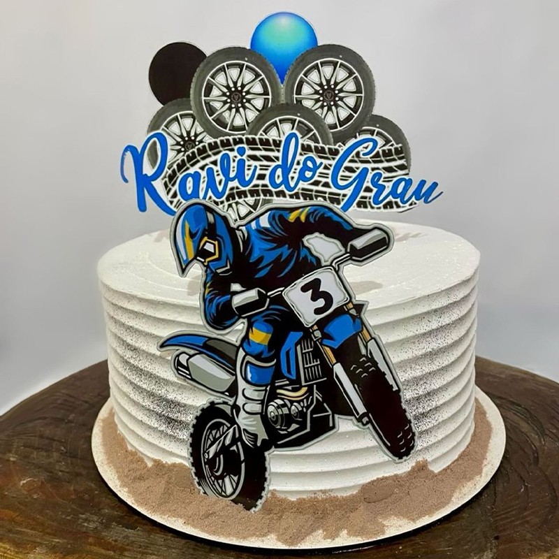 Motocross Bike Cake