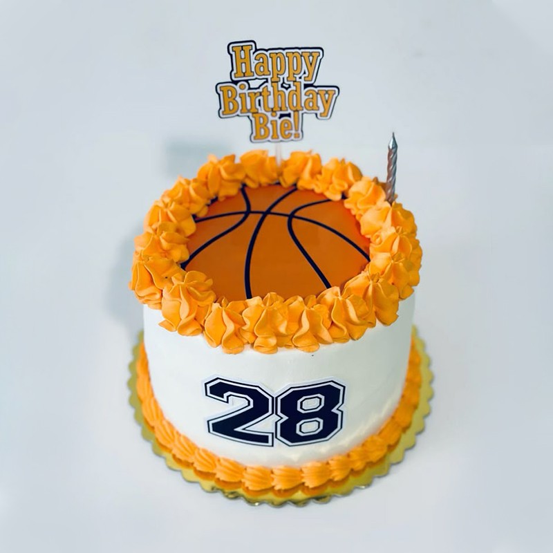 Basketball Theme Cake
