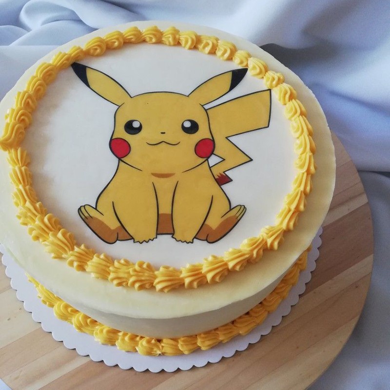 Pikachu Cartoon Cake