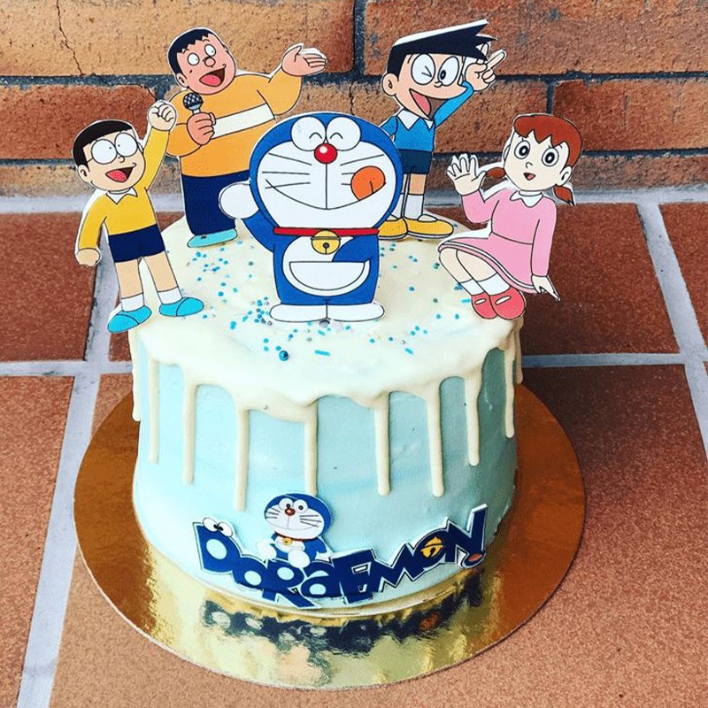 Doraemon and Friends Cake