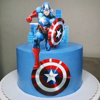 Captain America Cake