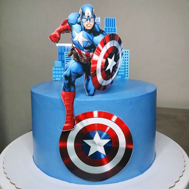 Captain America Cake