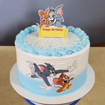 Tom N Jerry Cartoon Cake