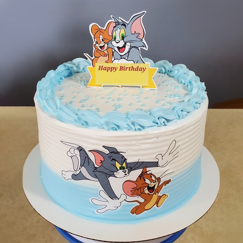 Tom N Jerry Cartoon Cake