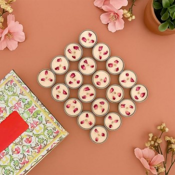 Tea Light Rose Scented Candle